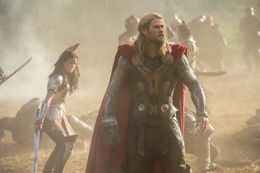 Marvel Thor The Dark World Chris Hemsworth Tom Hiddleston 